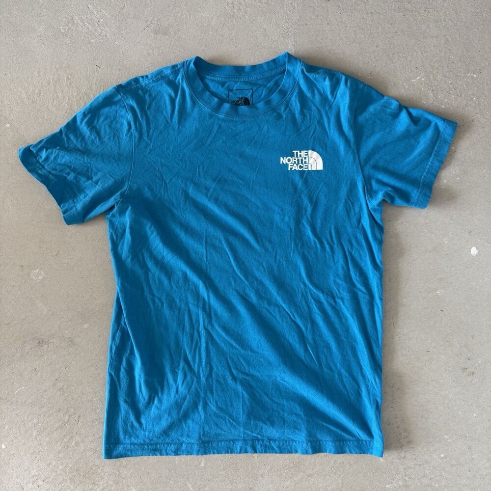 North Face Shirt Mens Medium Short Sleeve Crew Neck Outdoors Lightweight